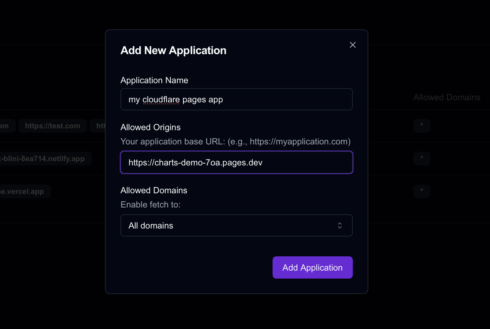 Adding Cloudflare Pages Origin