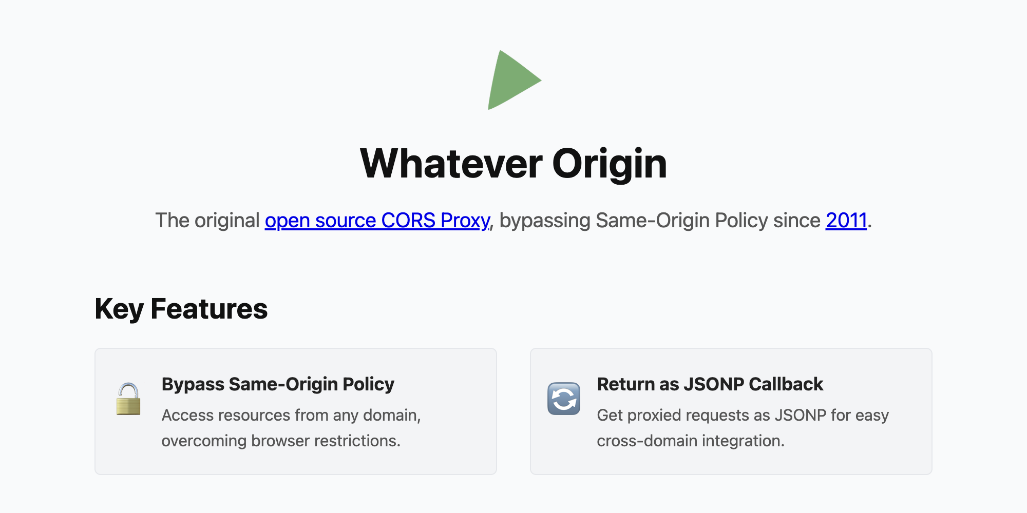 Whatever Origin