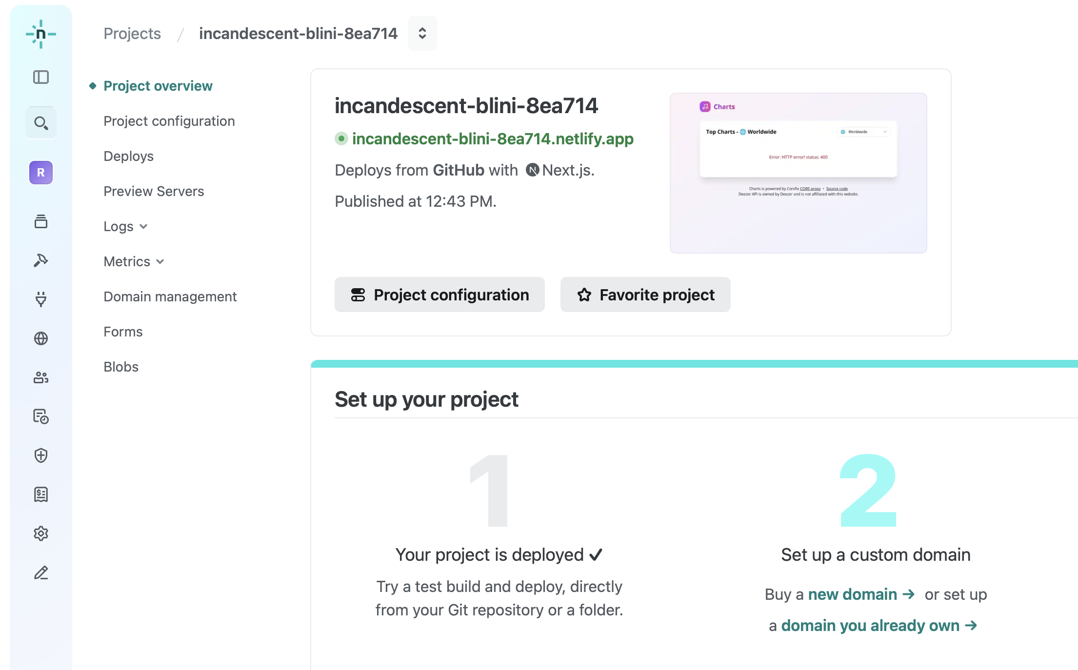 Netlify Deployment URL