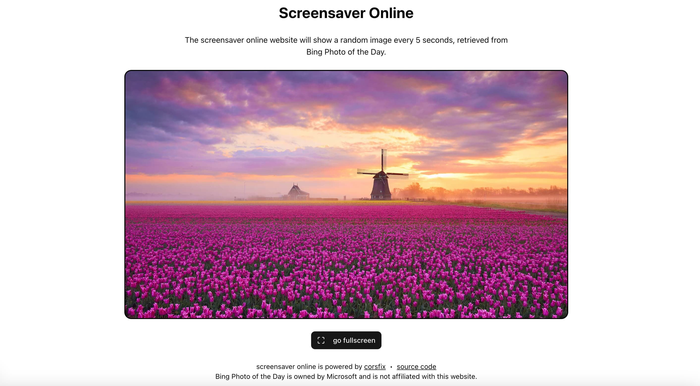 Online Screensaver